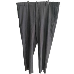 Men's Savane Stretch Performance‎ Comfort Waist 42W 30L Flat Front Straight Fit